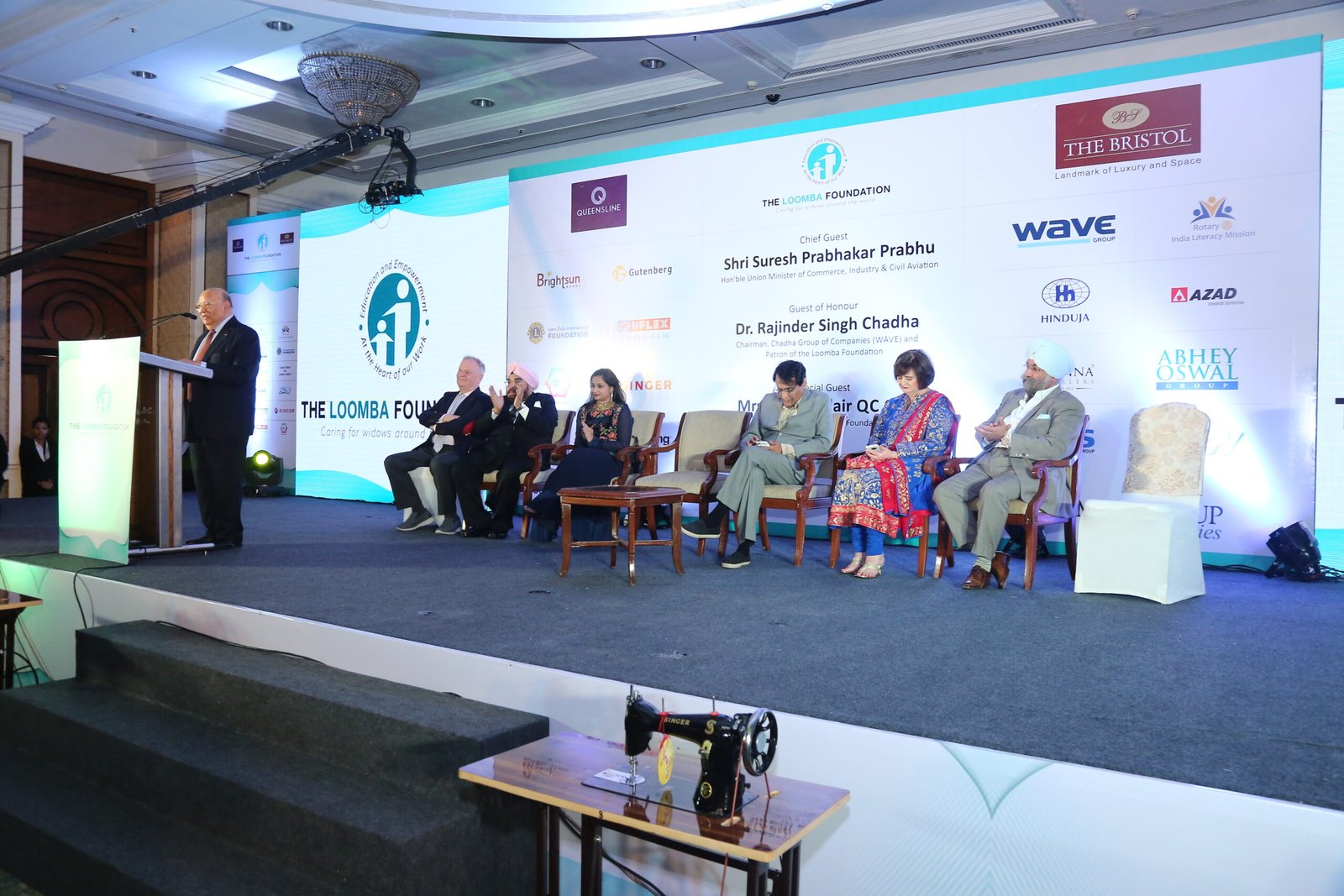 Loomba Foundation holds charity dinner to raise funds for widows