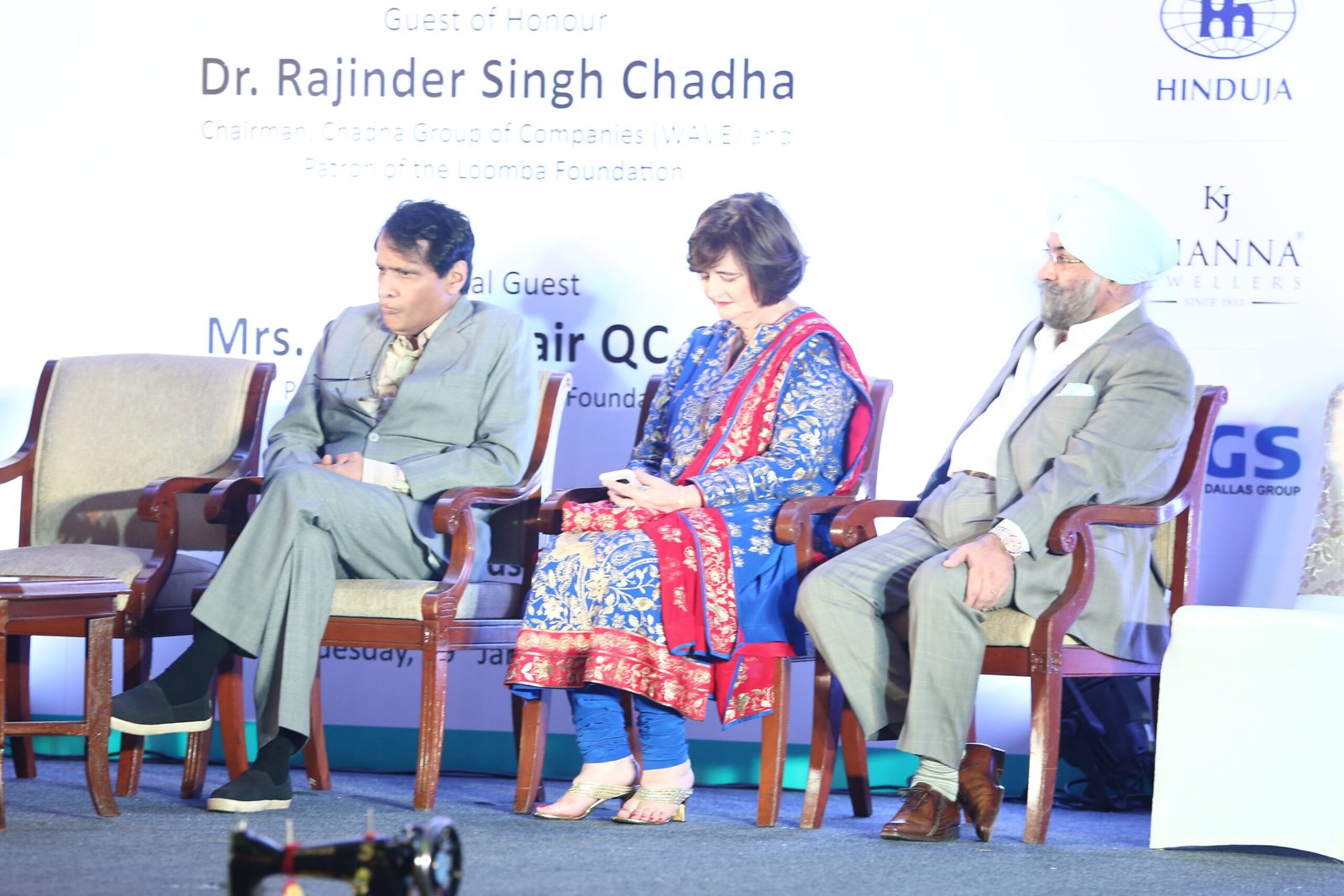 Loomba Foundation holds charity dinner to raise funds for widows