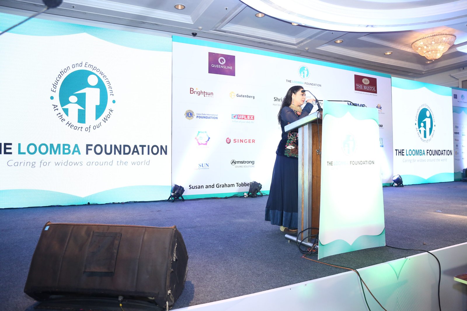 Loomba Foundation holds charity dinner to raise funds for widows